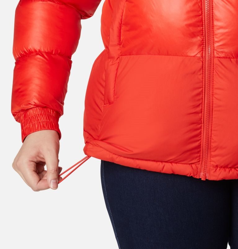 Women's Columbia Pike Lake II Insulated Jackets Red | Plus Size CA-H86LA